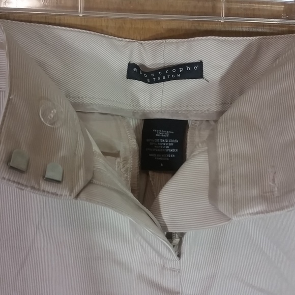 Light tan/brown pinstripe pants - Picture 6 of 8